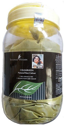 500g Colorveda 100% Organic Henna Hair Dye Blackish Brown – Shahnaz Husain  USA