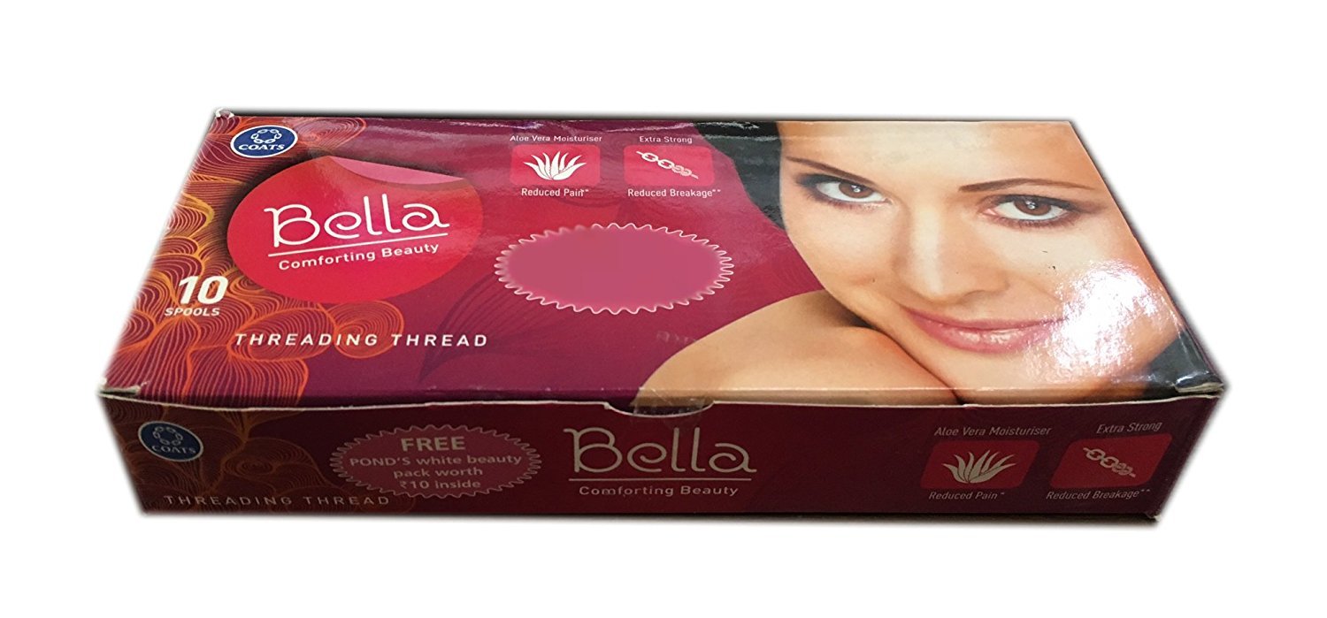 Bella Coats 100% Cotton Eyebrow Threading Thread – Shahnaz Husain USA